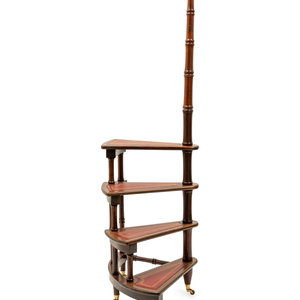 A Set of Edwardian Mahogany Library