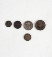 A set of Edwardian Maundy mone