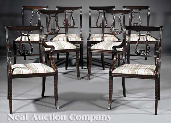A Set of Eight American Finely