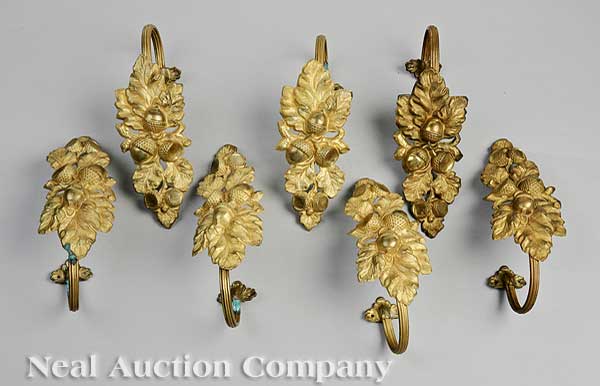 A Set of Eight American Pressed and