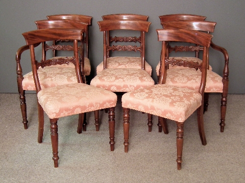 A set of eight early Victorian