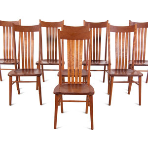 A Set of Eight Gary Weeks Studio