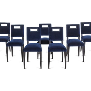 A Set of Eight Henryot and Cie.