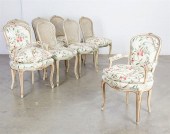 A SET OF EIGHT LOUIS XV PROVIN