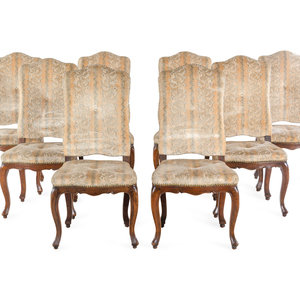 A Set of Eight Louis XV Style