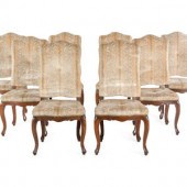 A Set of Eight Louis XV Style