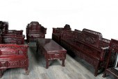A SET OF EIGHT PIECES FURNITUR