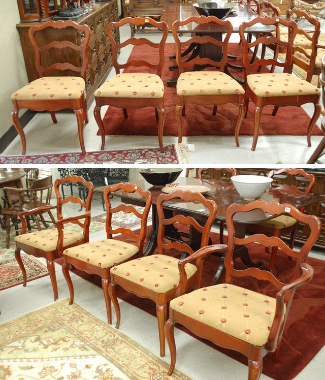 A SET OF EIGHT PROVINCIAL STYLE