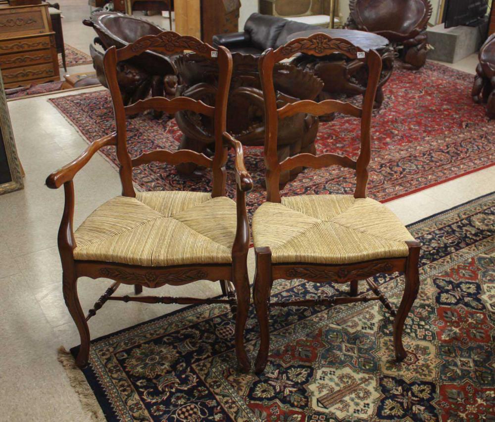 A SET OF EIGHT PROVINCIAL STYLE