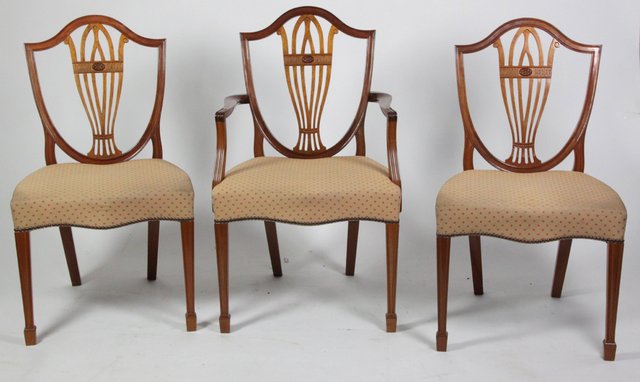 A set of eight reproduction