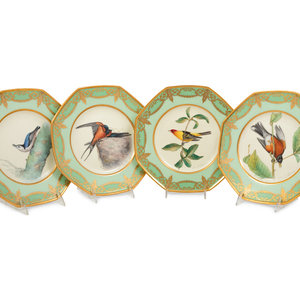 A Set of Eight Royal Worcester