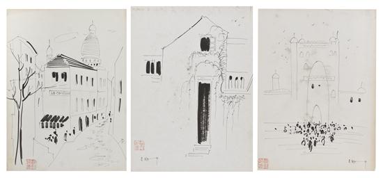 A Set of Eight Sketches