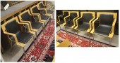 A SET OF EIGHT STACKING SWEDIS