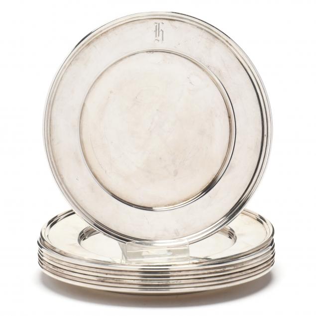 A SET OF EIGHT STERLING SILVER
