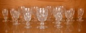 A set of eight Waterford signe