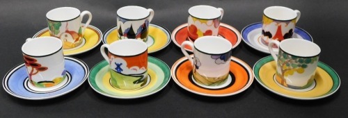 A set of eight Wedgwood Centenary