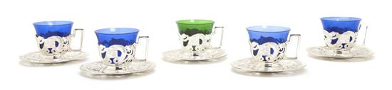 *A Set of Eleven Japanese Silver
