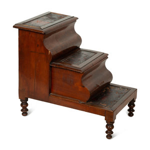 A Set of English Mahogany Library