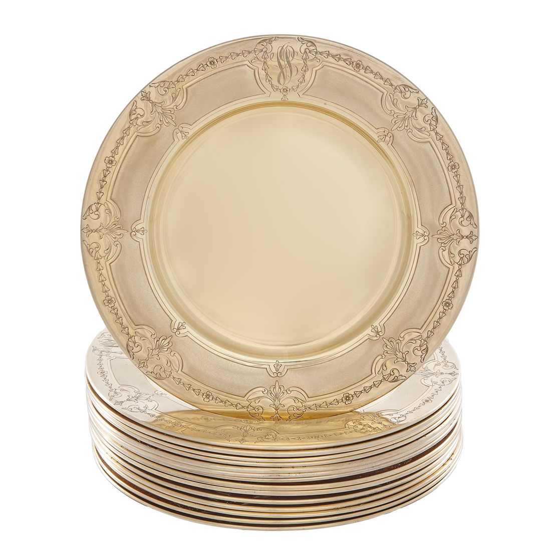 A SET OF FIFTEEN ART NOUVEAU