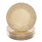 A SET OF FIFTEEN ART NOUVEAU T