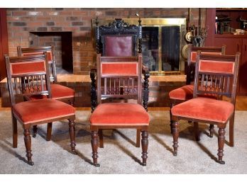 A set of five antique Renaissance