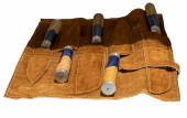 A SET OF FIVE DAMASCUS STEEL K