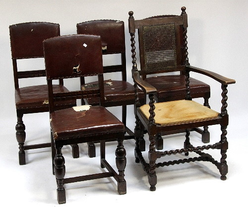 A set of four 17th Century style