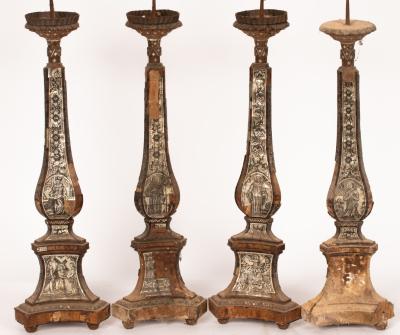 A set of four 18th Century