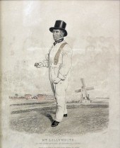 A set of four 19th Century col