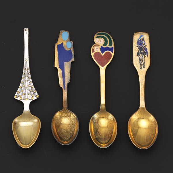 A SET OF FOUR A. MIECHELSEN