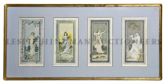 A Set of Four Allegorical
