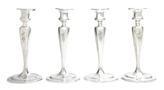 A Set of Four American Sterling