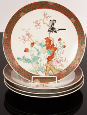 A set of four Chinese porcelain
