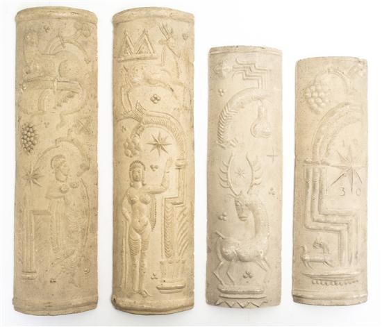 *A Set of Four Decorative Ceramic