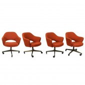 A SET OF FOUR EERO SAARINEN FO