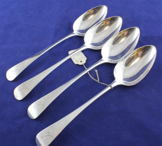 A set of four George III Old