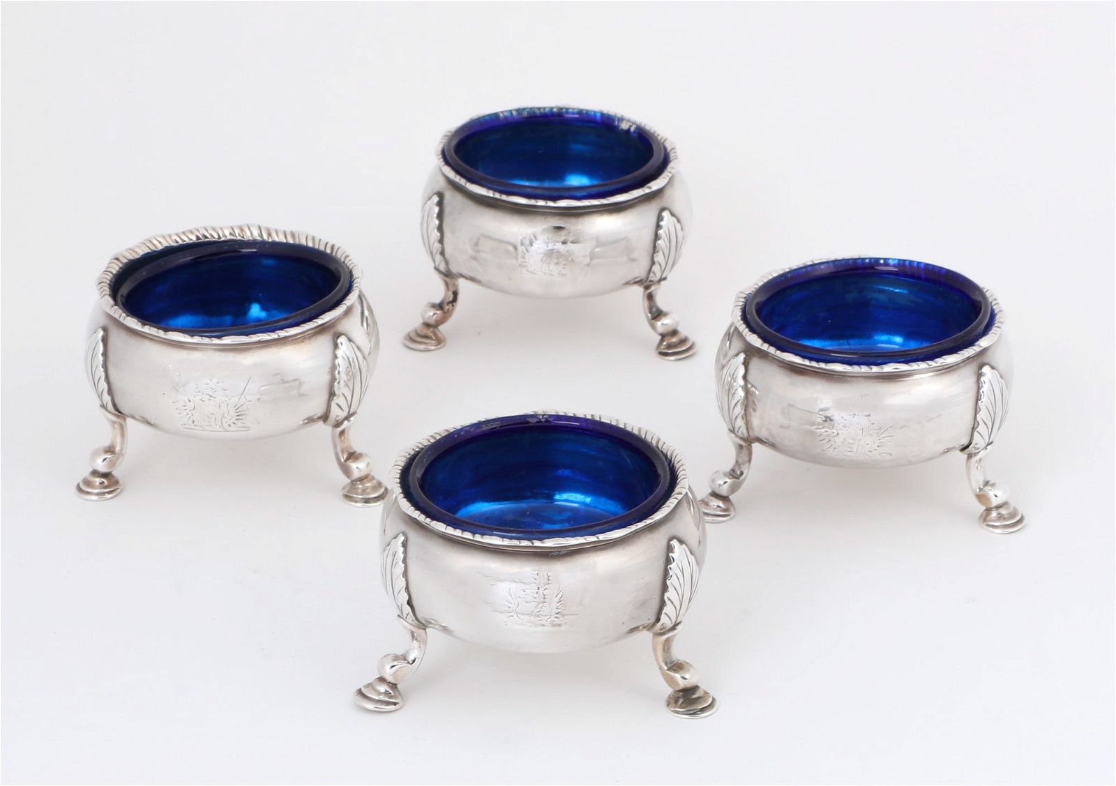 A SET OF FOUR GEORGE III STERLING