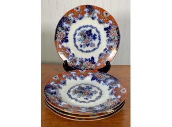 A set of four Imari-style Mason