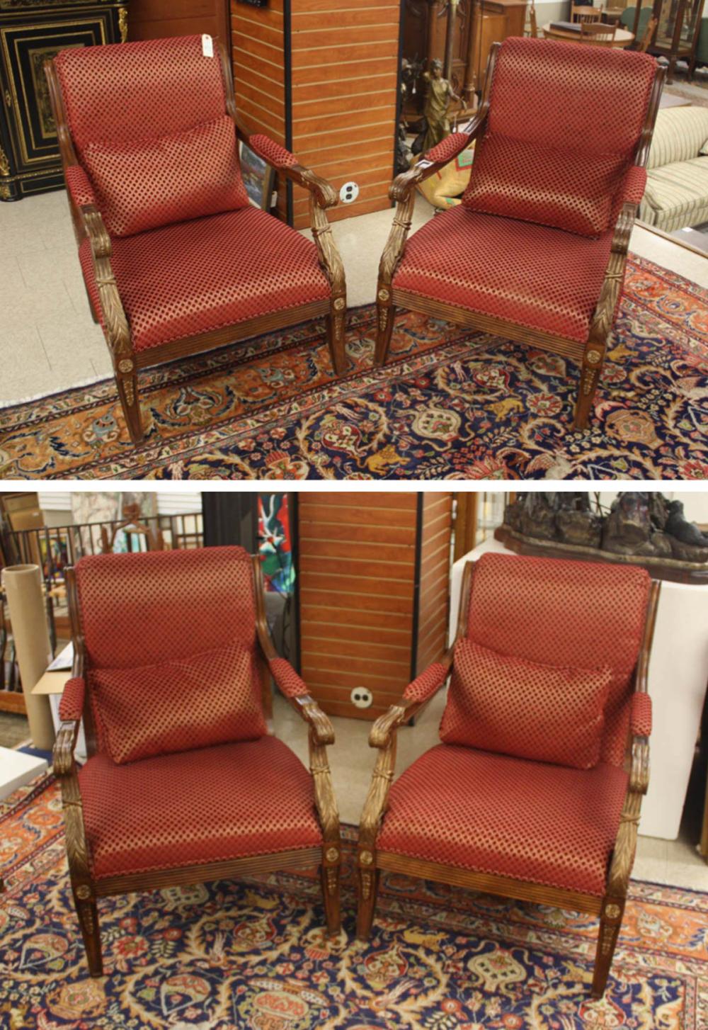 A SET OF FOUR LOUIS XV/XVI