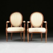 A SET OF FOUR LOUIS XVI STYLE