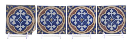 A Set of Four Minton Ceramic