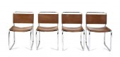 A Set of Four Modern Armchairs