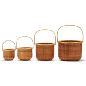 A SET OF FOUR NESTING & GRADUA