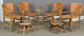 A set of four Old Hickory Shel