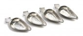 A Set of Four Pewter Children'