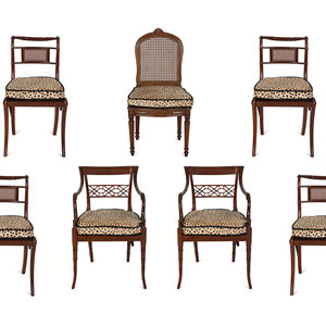 A Set of Four Regency Style