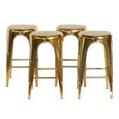 A SET OF FOUR RESTORATION HARD