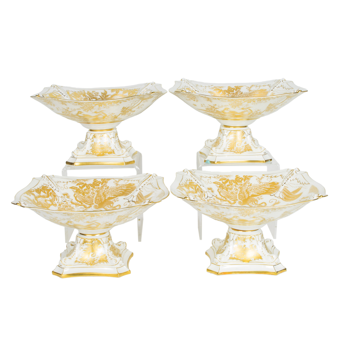 A SET OF FOUR ROYAL CROWN DERBY