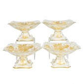 A SET OF FOUR ROYAL CROWN DERB