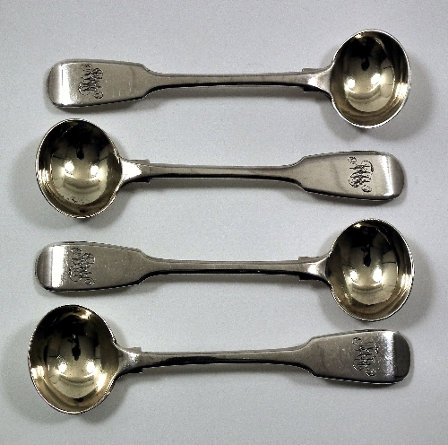 A set of four Victorian silver